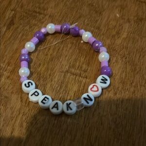 Speak now Swifty bracelet